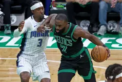 Celtics notebook: Jaylen Brown, Jrue Holiday trending up after injuries