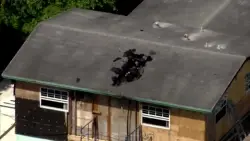 Miramar fire burns hole in roof of home under renovation; no injuries