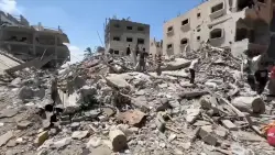 Israeli airstrike kills 10 people, half of them children, as mediators try to restart a ceasefire