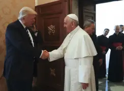 Trump draws criticism with AI image of himself as the pope ahead of the papal conclave