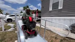 What the need for a wheelchair ramp brought to several people