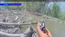 Police release body camera video of kayaker rescue in Michigan