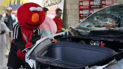 Philly Democratic PAC smashes (their own) Tesla to protest Musk and DOGE